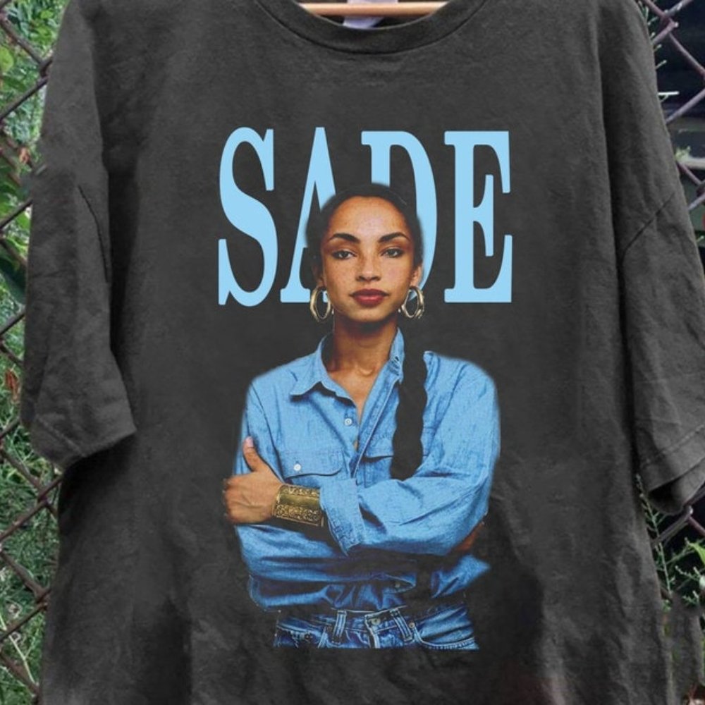 Sade Adu Vintage Tshirt, Sade Tour Tshirt, Sade Concert Shirt, Sade Adu Shirt, S
